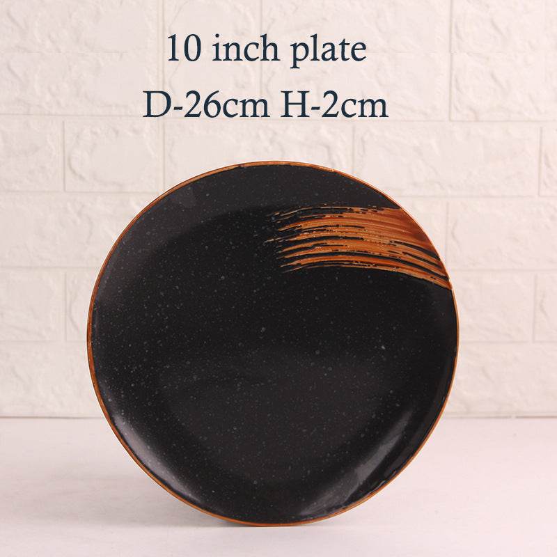 Japanese Sushi Ceramic Dinner Set - Mubimart