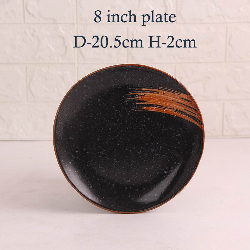 Japanese Sushi Ceramic Dinner Set - Mubimart