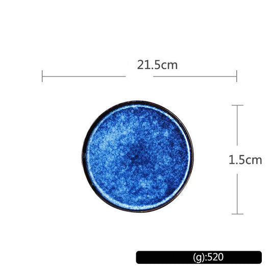 Japanese Tableware Breakfast Plate Steak Plate Dish Plate Flat Plate - Mubimart