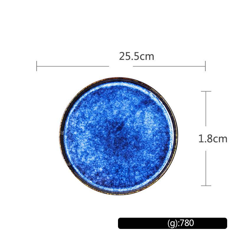 Japanese Tableware Breakfast Plate Steak Plate Dish Plate Flat Plate - Mubimart