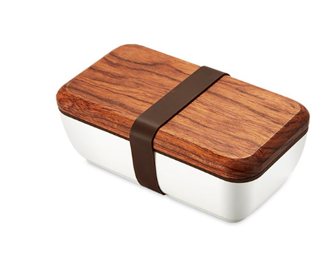 Japanese Wood Bento Box - Mubimart -  