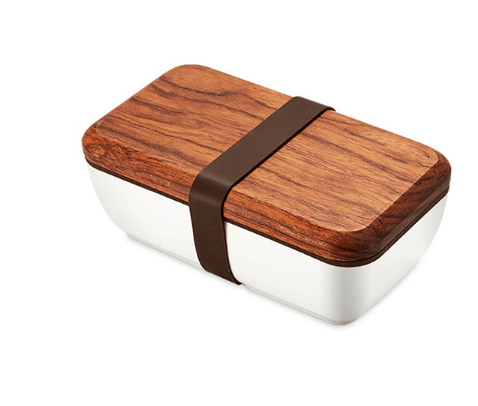 Japanese Wood Bento Box - Mubimart