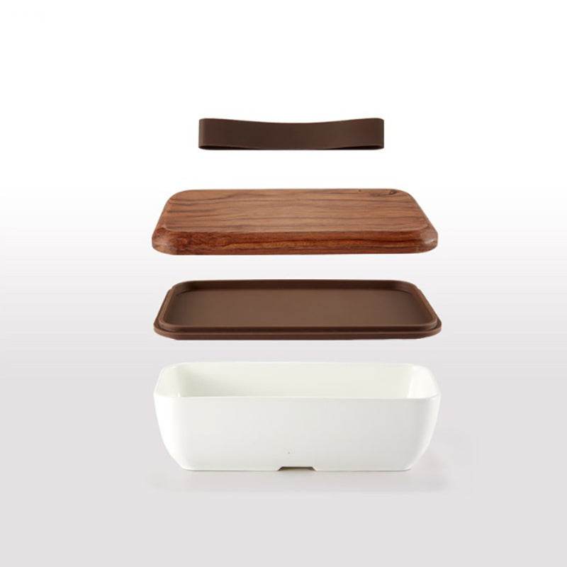 Japanese Wood Bento Box - Mubimart