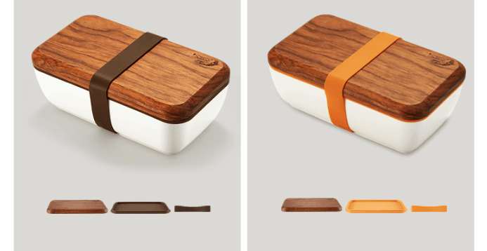 Japanese Wood Bento Box - Mubimart