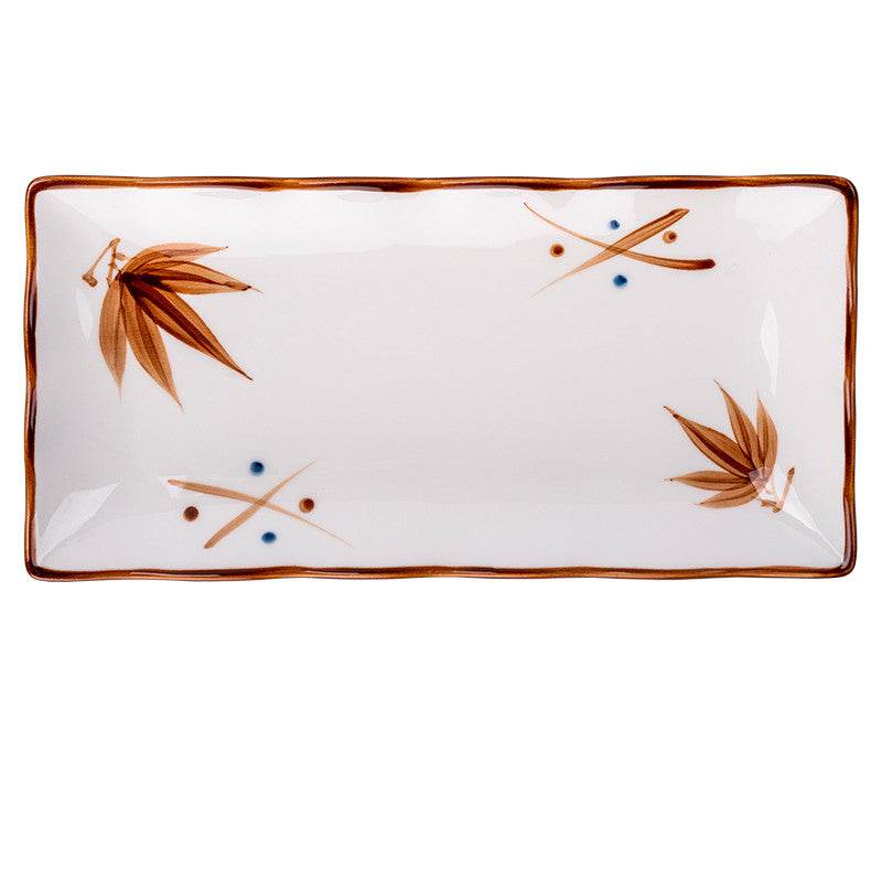 Japanese-style Dinner Plate, Household Ceramic Plate, Breakfast Plate, Tableware, Fish Plate, Sushi Plate - Mubimart