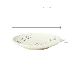 Japanese-style Tableware Plate Steak Plate Dinner Plate Flat Plate - Mubimart -  