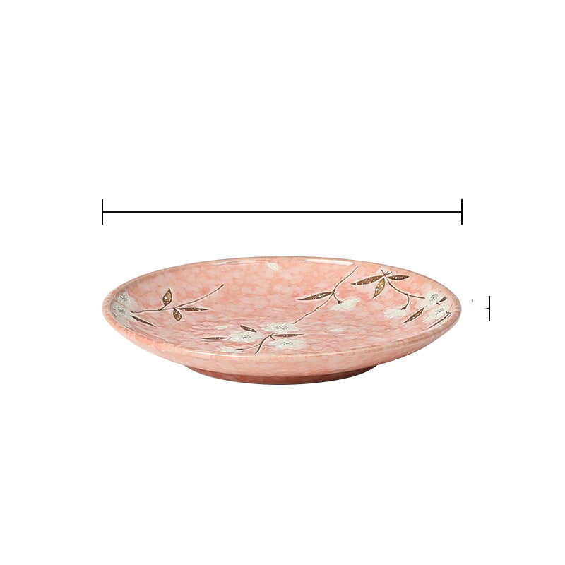 Japanese-style Tableware Plate Steak Plate Dinner Plate Flat Plate - Mubimart -  