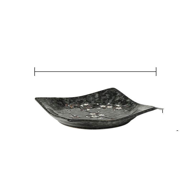 Japanese-style Tableware Plate Steak Plate Dinner Plate Flat Plate - Mubimart
