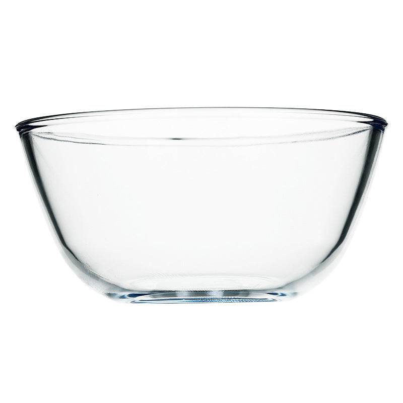 Japanese-style Transparent Glass Salad Bowl Large Instant Noodle Bowl Creative Bowl Microwave Oven Household And Noodle Bowl - Mubimart