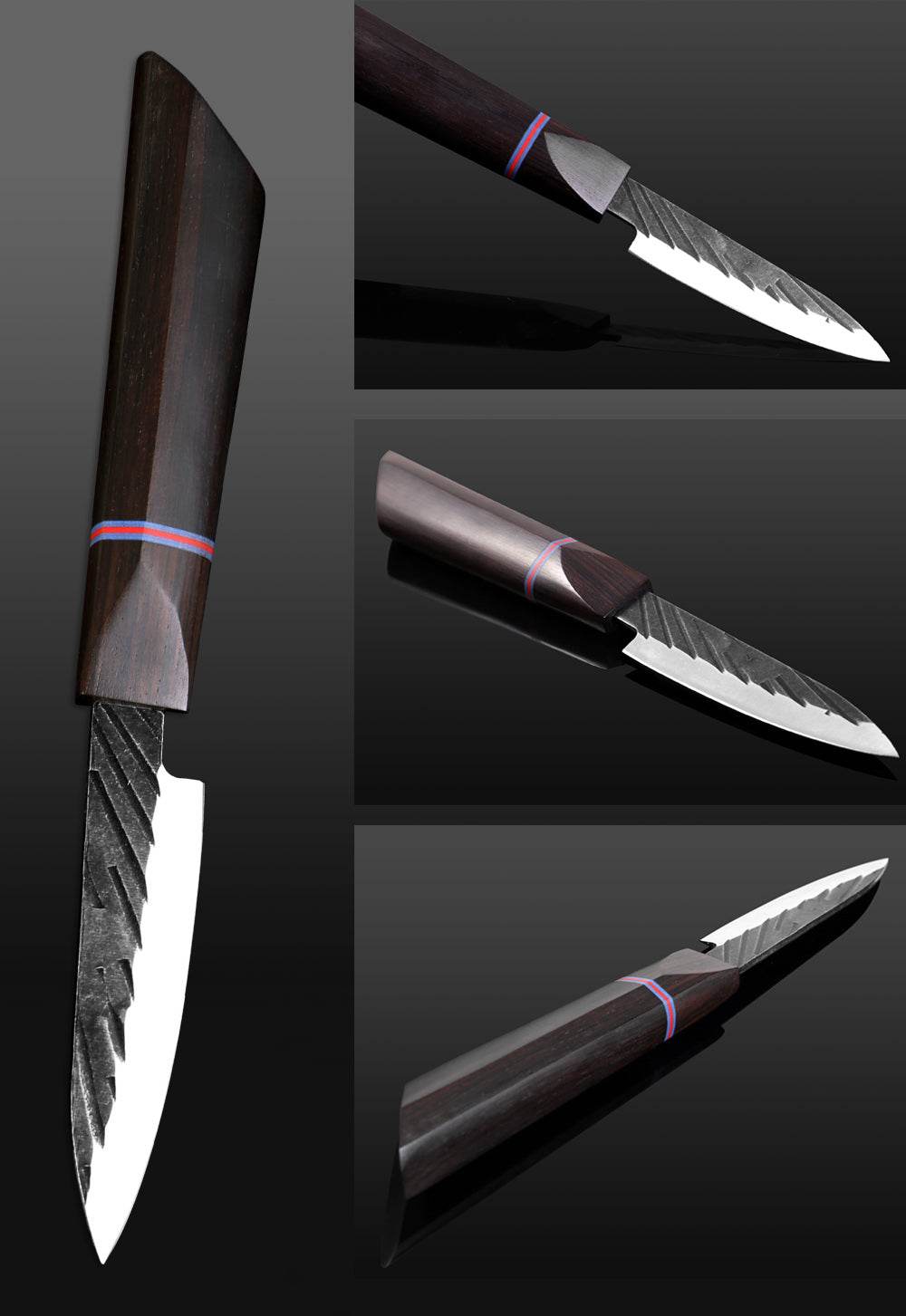Japanese style cutting knife set - Mubimart