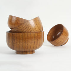 Japanese style natural jujube wooden bowl - Mubimart -  