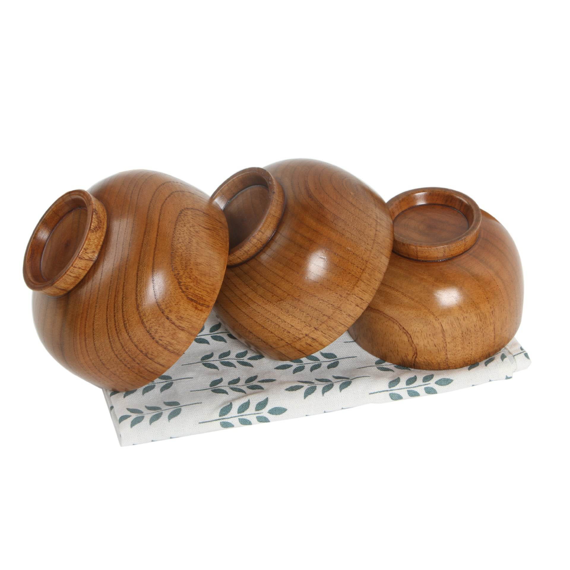 Japanese style natural jujube wooden bowl - Mubimart
