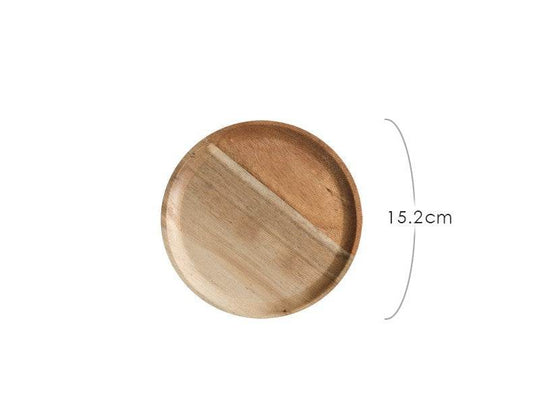 Japanese style wooden tray household tray - Mubimart