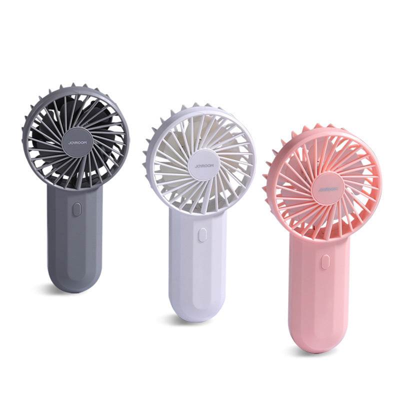Ji Le Tang Jr-Cy287 Strong Wind Double Blade Series Handheld Fan Fan Fan Student Portable Fan - Mubimart