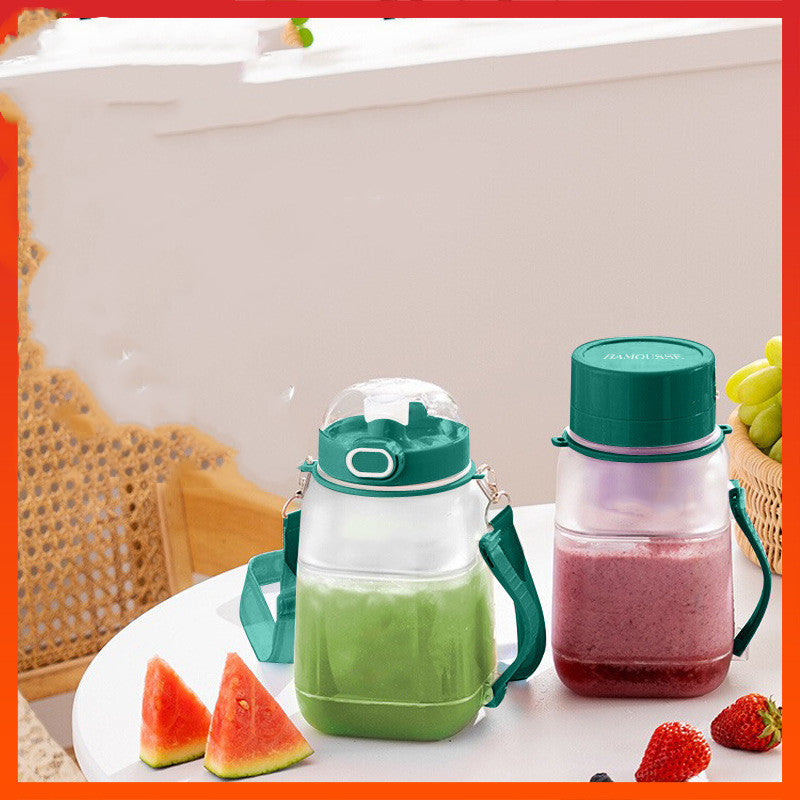 Juicer Cup Household Rechargeable Portable Blender - Mubimart -  