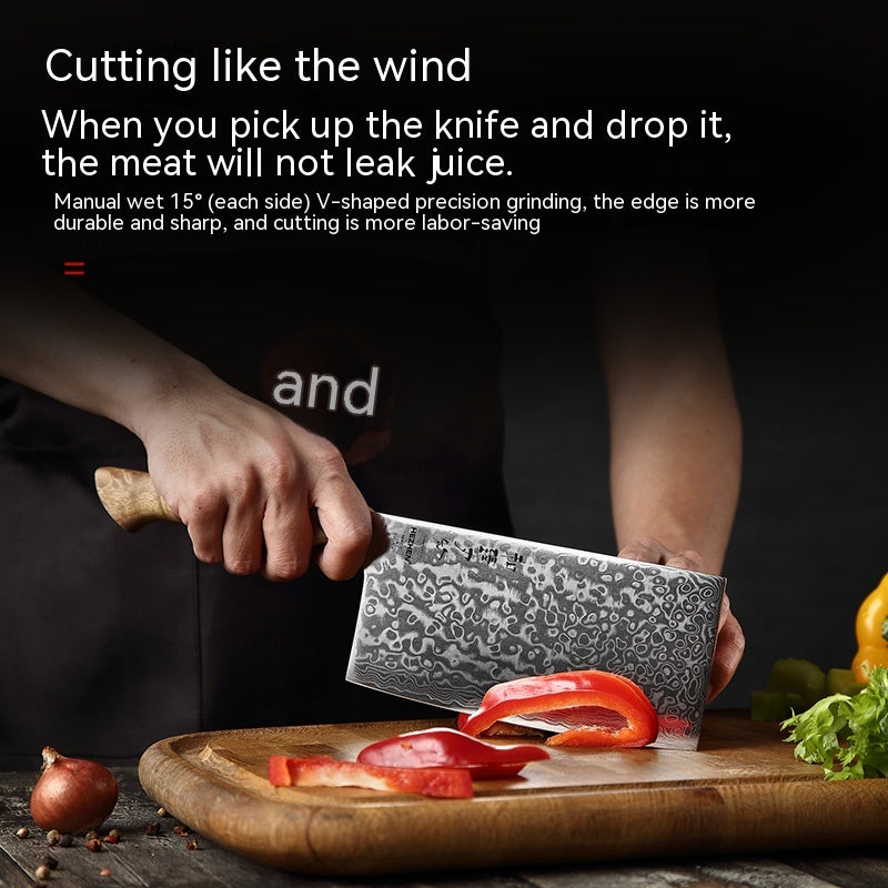 KD 67 Layer Damascus Knife Set - Nakiri Knife - Mubimart -  