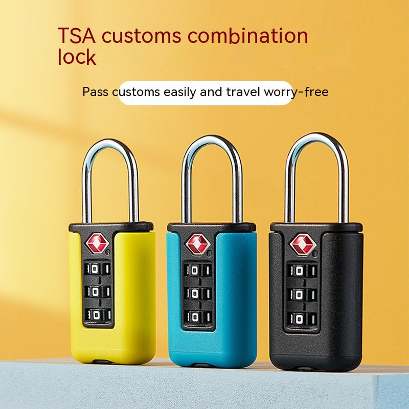 Key TSA Lock Luggage And Suitcase Padlock With Password Required - Mubimart - Luggage Lock 