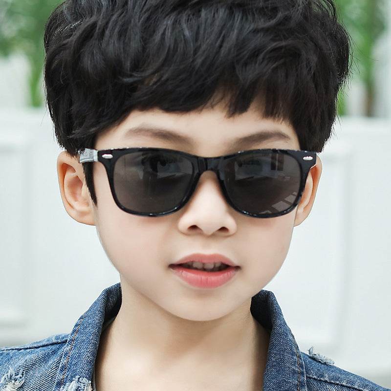 Kid Cute Glasses Retro Baby Sun - Mubimart