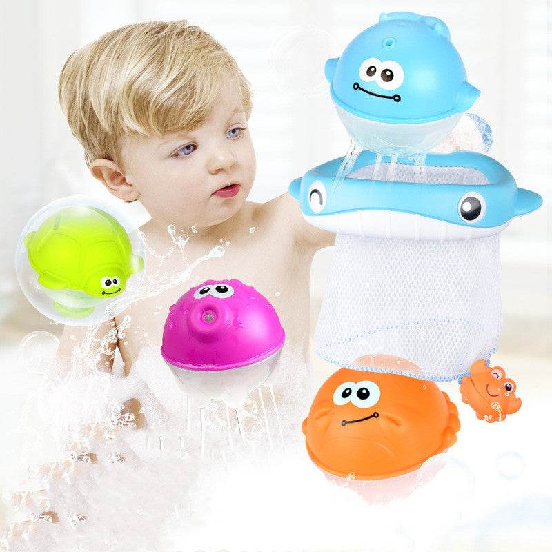 Kids Bath Toys Wall Suction Cup Marble Race Run Track Bathroom Bathtub Baby Play Water Games Toy Kit for Children - Mubimart