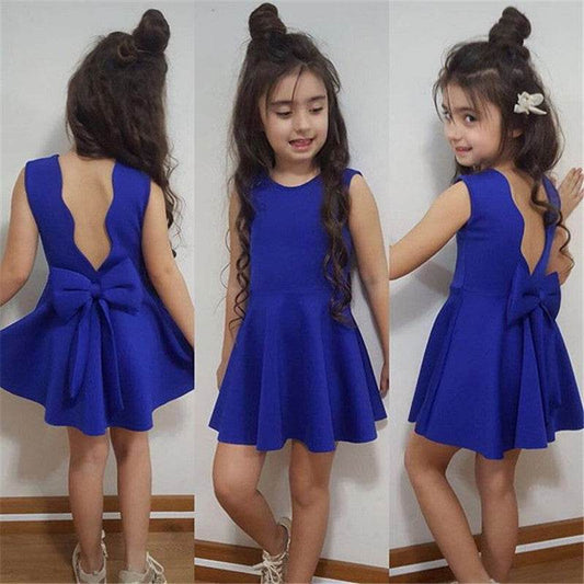 Kids Clothes Dress Baby Sleeveless Girl Clothing Years - Mubimart
