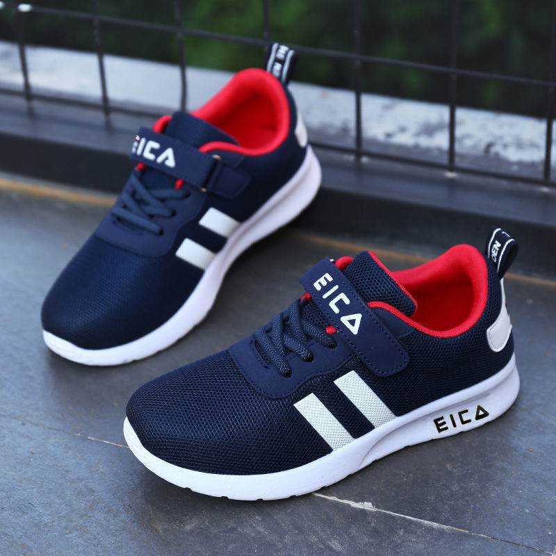Kids Fashion Sneakers for Boys Girls Mesh Tennis Shoes Breathable Sports Running Shoes Lightweight Children Casual Walking Shoes - Mubimart