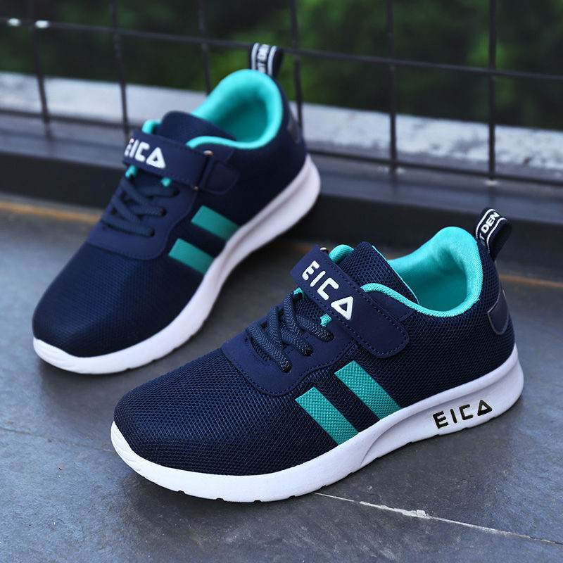 Kids Fashion Sneakers for Boys Girls Mesh Tennis Shoes Breathable Sports Running Shoes Lightweight Children Casual Walking Shoes - Mubimart
