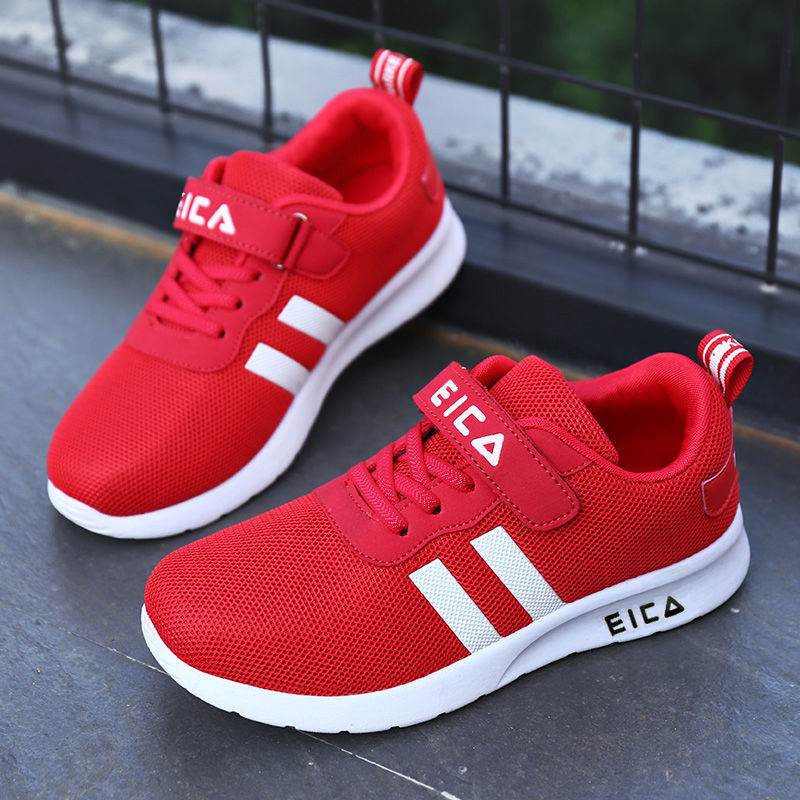 Kids Fashion Sneakers for Boys Girls Mesh Tennis Shoes Breathable Sports Running Shoes Lightweight Children Casual Walking Shoes - Mubimart