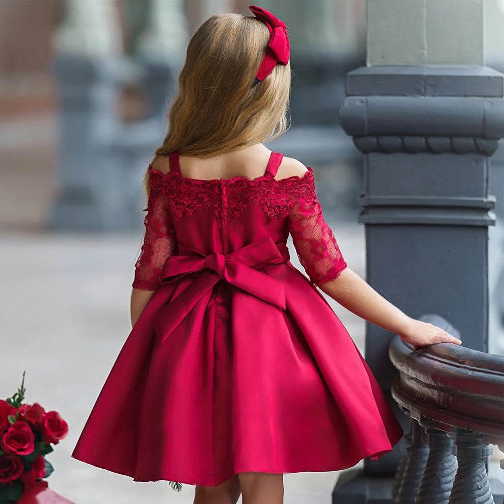 Kids Girls Dress Toddler Tops Skirts Kid Clothes Children - Mubimart