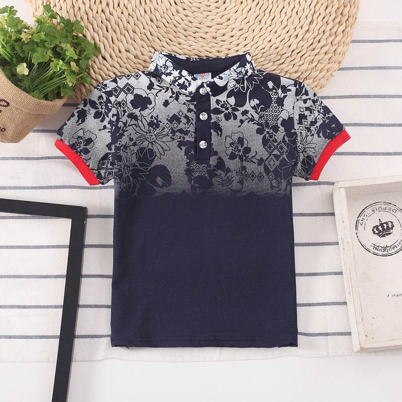 Kids Shirt Boys Tops Children Clothes Wear - Mubimart