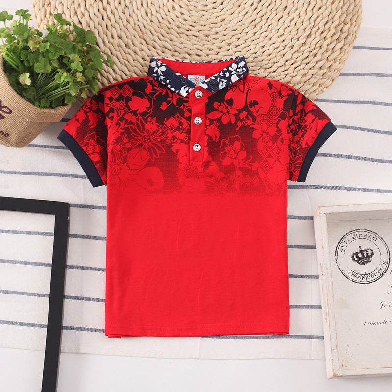 Kids Shirt Boys Tops Children Clothes Wear - Mubimart