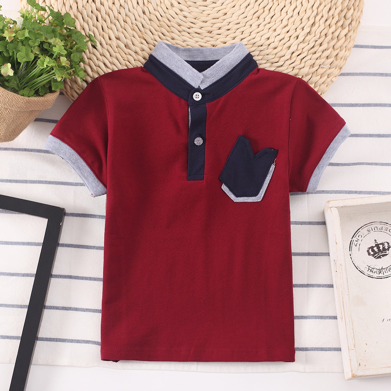 Kids Shirt Children Clothes Baby Wear Boys Tops - Mubimart -  