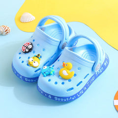 Kids Slippers for Boys Girls Cartoon Shoes Summer Toddler - Mubimart -  