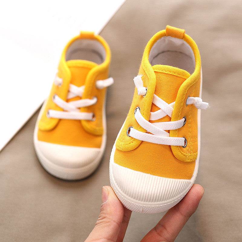 Kindergarten Indoor Shoes Baby Cloth Shoes Children Canvas Shoes - Mubimart