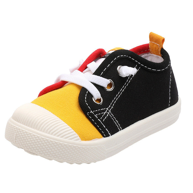 Kindergarten Indoor Shoes Baby Cloth Shoes Children Canvas Shoes - Mubimart -  