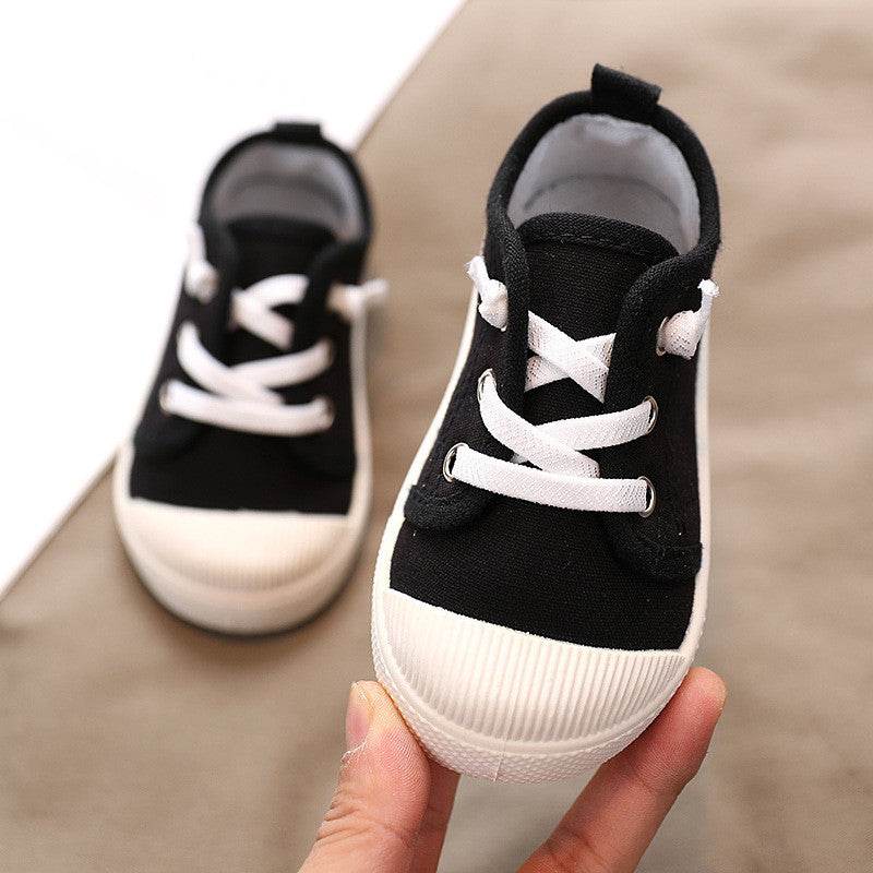 Kindergarten Indoor Shoes Baby Cloth Shoes Children Canvas Shoes - Mubimart