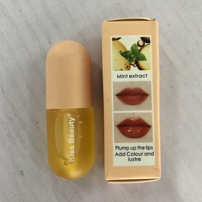 Kiss Beauty Capsule Lip Enlargement And Big Mouth Lip Gloss And Lip Gloss Moisturizing And Increasing Lip Enlargement Liquid - Mubimart
