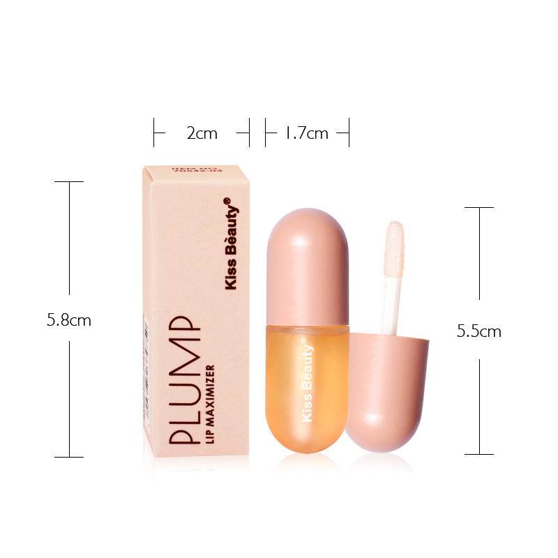 Kiss Beauty Capsule Lip Enlargement And Big Mouth Lip Gloss And Lip Gloss Moisturizing And Increasing Lip Enlargement Liquid - Mubimart