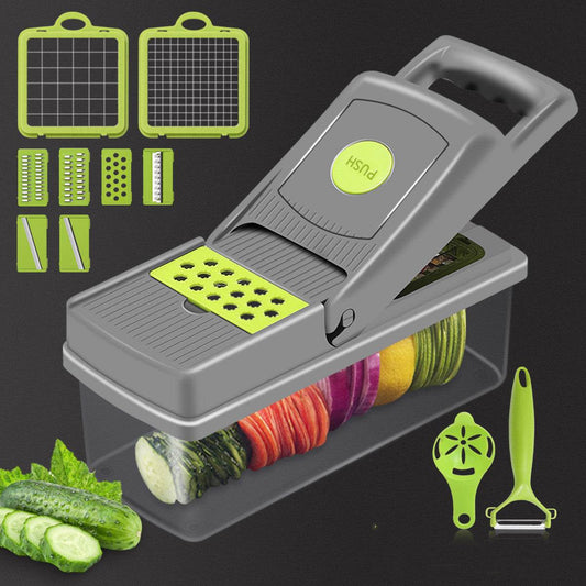 Kitchen Chopper Household Grater Dicer Potato Shredded Grater - Mubimart