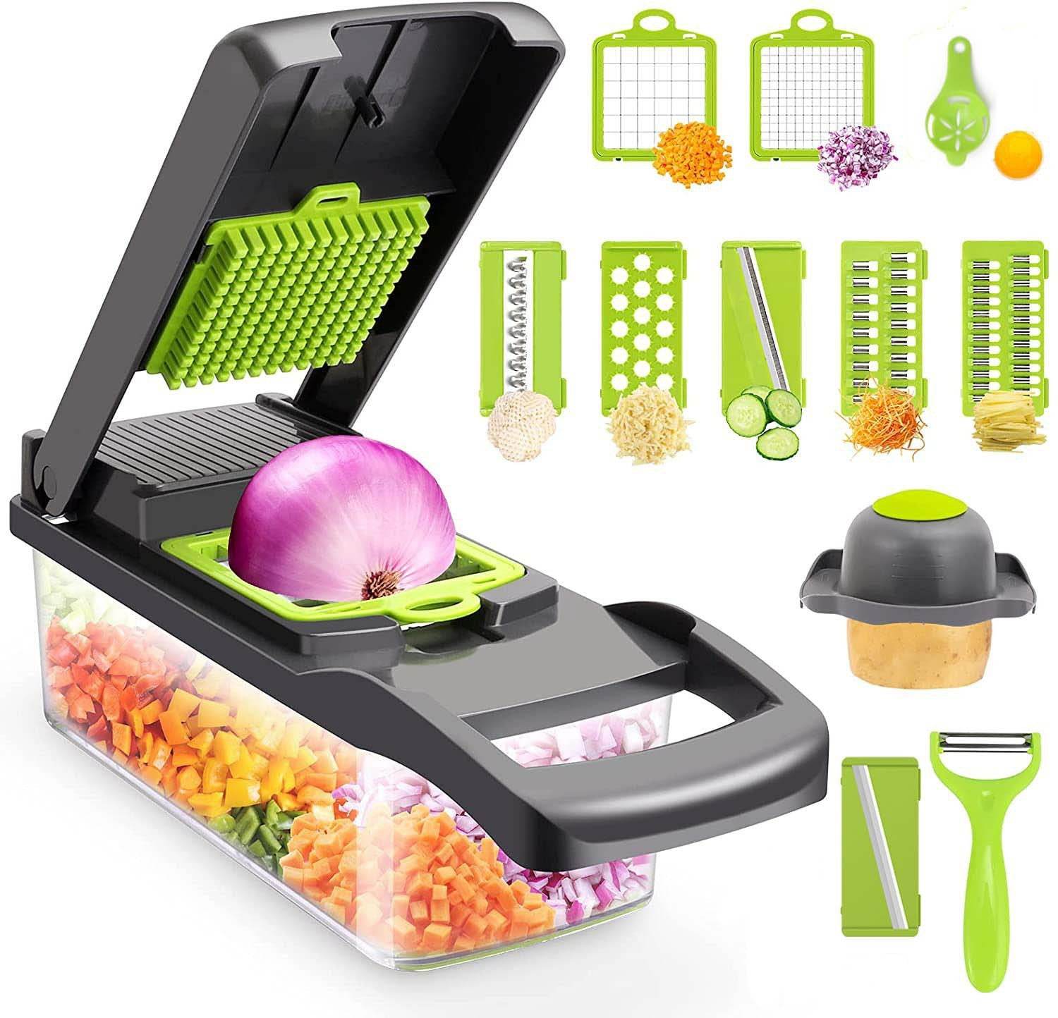 Kitchen Chopper Household Grater Dicer Potato Shredded Grater - Mubimart