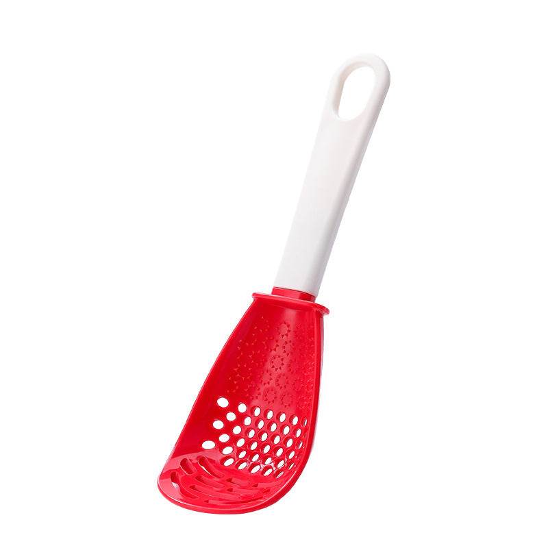 Kitchen Cooking Spoon Grinding Mash Colander Drain Spoon - Mubimart