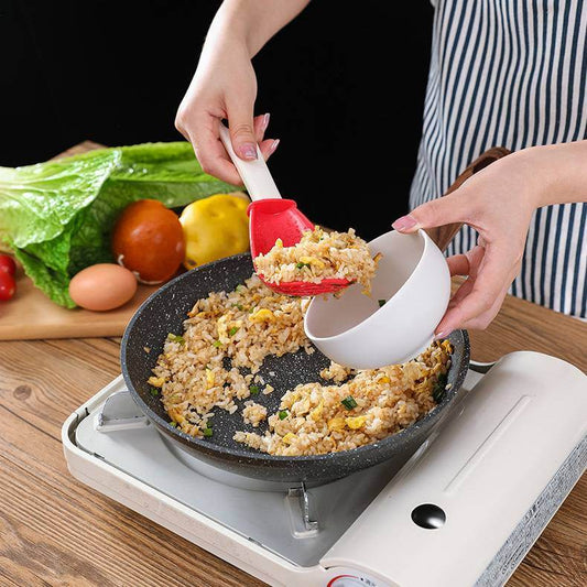 Kitchen Cooking Spoon Grinding Mash Colander Drain Spoon - Mubimart
