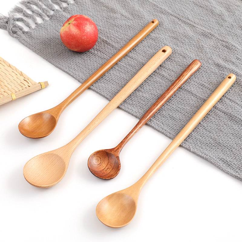 Kitchen Cooking Utensils Extended Handle Spoon - Mubimart