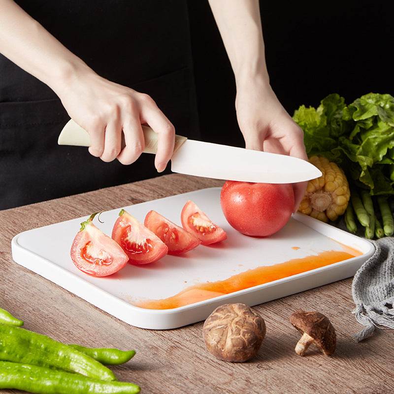 Kitchen Double-sided Cutting Board Fruit Cut Mold-free Plastic Cutting Board - Mubimart