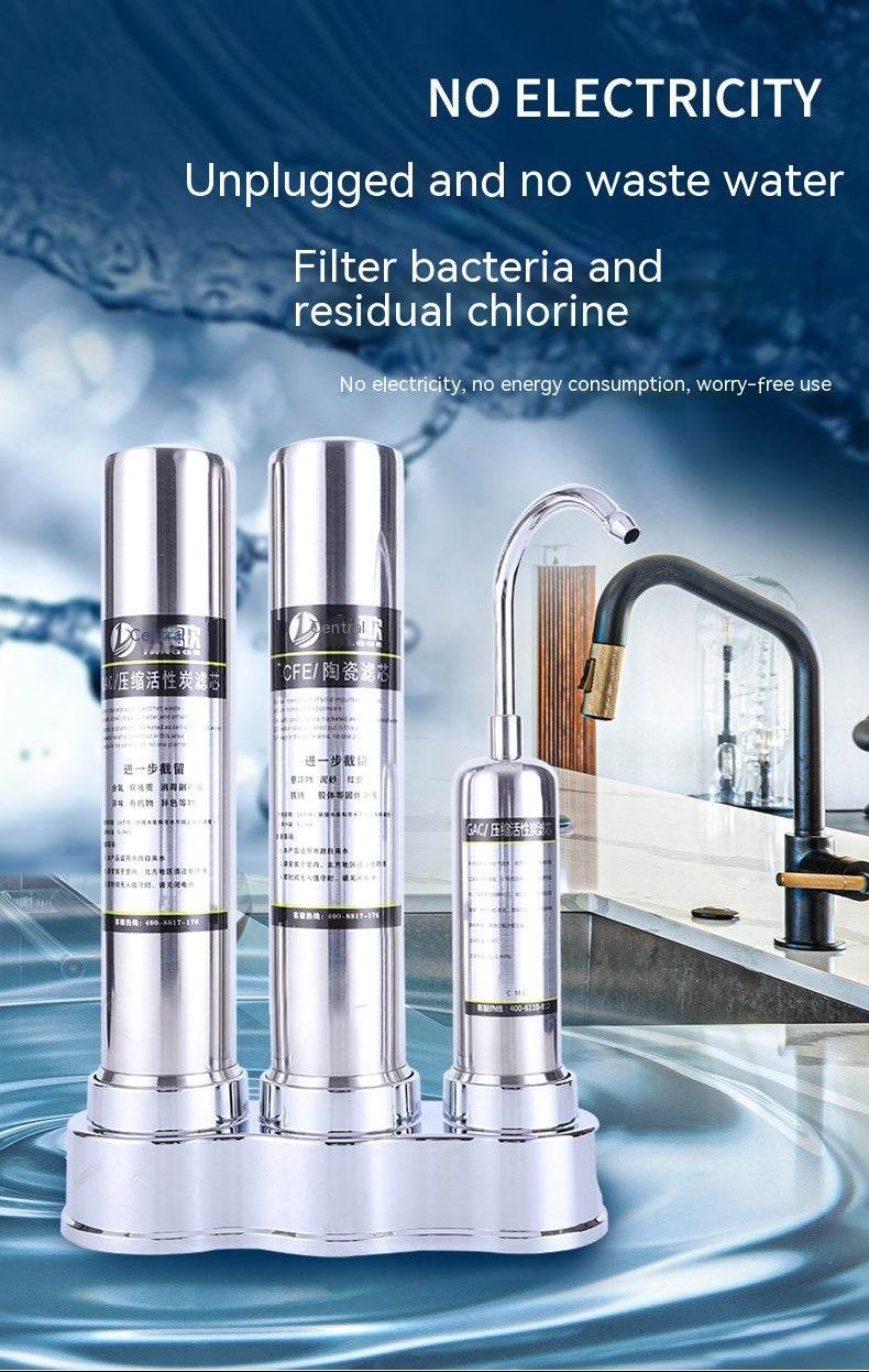 Kitchen Filter Front Faucet Desktop Water Purifier - Mubimart