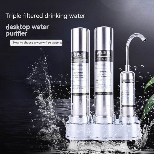 Kitchen Filter Front Faucet Desktop Water Purifier - Mubimart