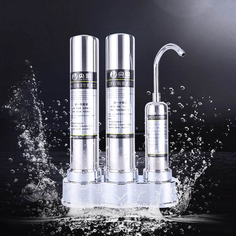 Kitchen Filter Front Faucet Desktop Water Purifier - Mubimart