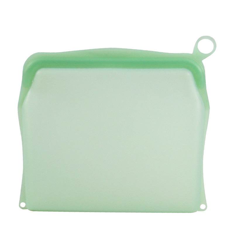 Kitchen Fruit And Vegetable Silicone Fresh-keeping Bag Thickened Food Daily Necessities Portable Self-sealing Storage Bag - Mubimart
