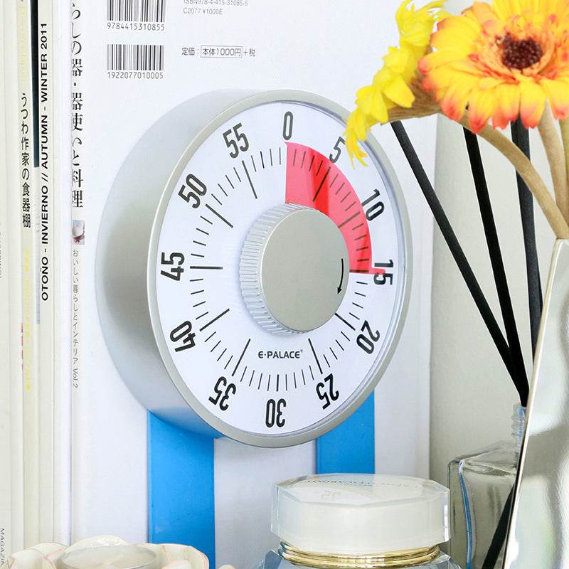 Kitchen Magnetic Timer Mechanical Timer - Mubimart
