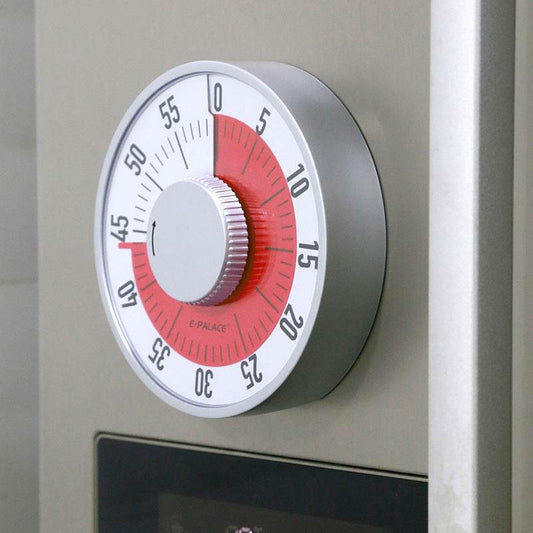 Kitchen Magnetic Timer Mechanical Timer - Mubimart