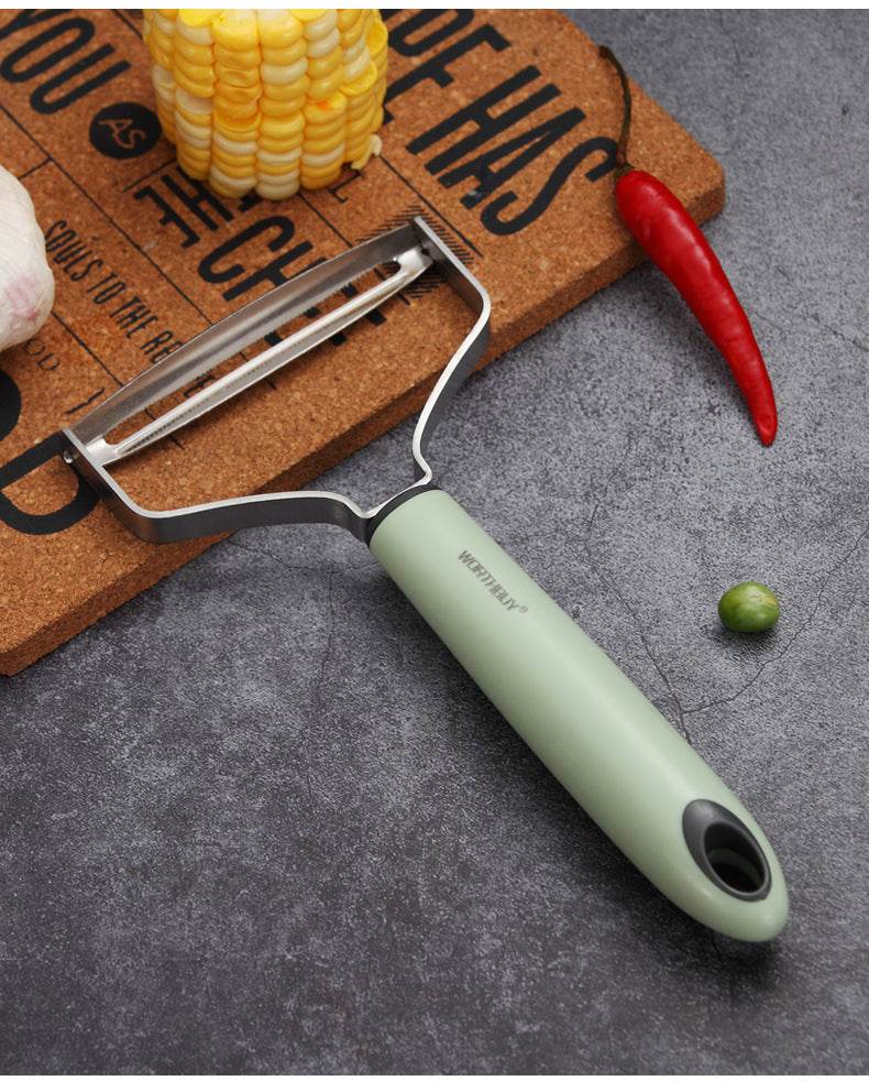 Kitchen Melon And Fruit Peeling Peeler Peeler Multifunctional Stainless Steel Peeler Household - Mubimart